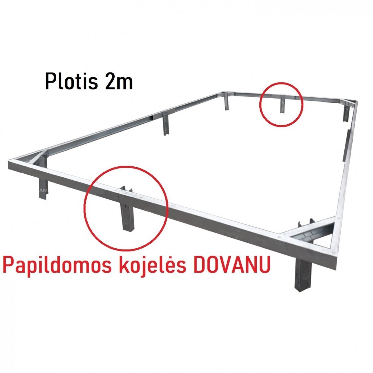 Pamatas 2,0m pločio Pamatas 2,0m pločio