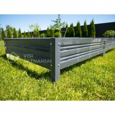Pakelta lysvė GRAFITO 20cm aukščio, 1,0 pločio Pakelta lysvė GRAFITO 20cm aukščio, 1,0 pločio
