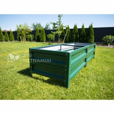 Pakelta lysvė ŽALIA 40cm aukščio, 1,0m pločio 3