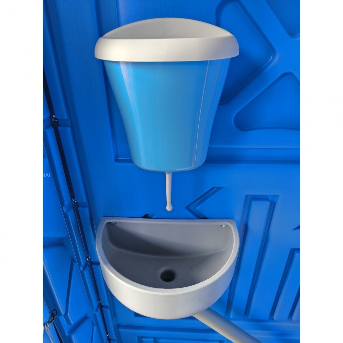 Plastikinis durpinis lauko tualetas TOYPEK DuoComfort mėlynas 10 Plastikinis durpinis lauko tualetas TOYPEK DuoComfort mėlynas 10