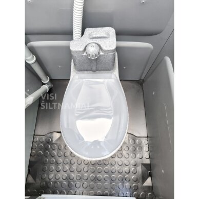 Plastikinis durpinis lauko tualetas TOYPEK DuoComfort PILKAS 9 Plastikinis durpinis lauko tualetas TOYPEK DuoComfort PILKAS 9