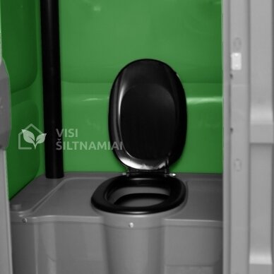 Plastikinis lauko biotualetas (Pilkas - Žalias) 2 Plastikinis lauko biotualetas (Pilkas - Žalias) 2