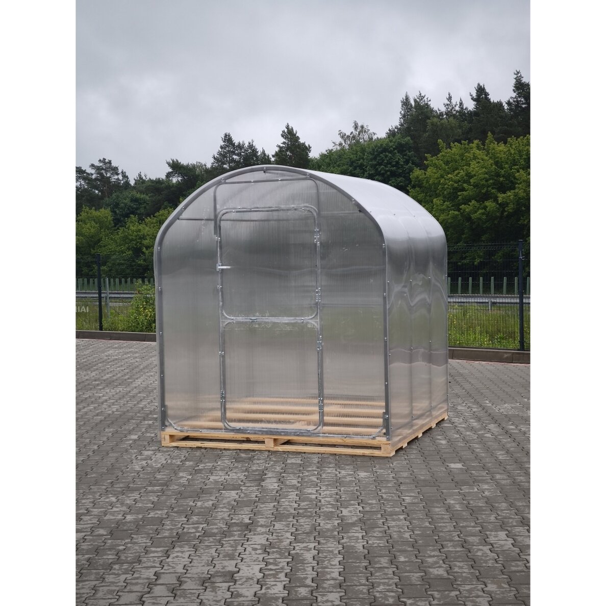 Šiltnamis CUCUMBER (plotis 2,1 m) NANO danga 4mm 8