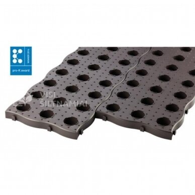 Plastikinė sodo plytelė MaXi 6 Plastikinė sodo plytelė MaXi 6