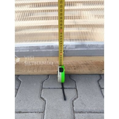 Šiltnamis STAČIASIENIS TITAN (plotis 2,64 m) danga 6mm 7 Šiltnamis STAČIASIENIS TITAN (plotis 2,64 m) danga 6mm 7